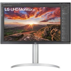 LG MONITOR 27 LED IPS 4K UHD 16:9 5MS 400 CDM, PIVOT, USB-C, DCI-P3 95, HDR 400, HDMI, MULTIMEDIALE - BIANCO LG MONITOR 27 LED IPS 4K UHD 16:9 5MS 400 CDM, PIVOT, USB-C, DCI-P3 95, HDR 400, HDMI, MULTIMEDIALE - BIANCO