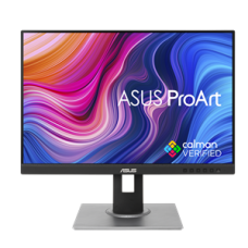 ASUS MONITOR 24" LED IPS WUXGA 16:10 5MS 300 CDM VGA/DP/HDMI, PROART DISPLAY, 100 sRGB, 100 REC.709, CALMAN VERIFIED - 3 ANNI GAR. ASUS MONITOR 24" LED IPS WUXGA 16:10 5MS 300 CDM VGA/DP/HDMI, PROART DISPLAY, 100 sRGB, 100 REC.709, CALMAN VERIFIED - 3 ANNI GAR.